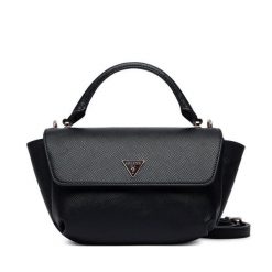 Torebka Guess. Czarne torebki do ręki damskie Guess, z aplikacjami, bez dodatków. Za 489.99 zł.
