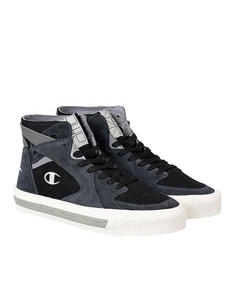 Buty outdoor męskie Z70 Mid. Czarne trekkingi męskie Champion, za kostkę, outdoorowe. Za 250.00 zł.