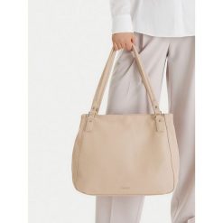 Torebka Lasocki. Brązowe torebki do ręki damskie Lasocki, bez wzorów, bez dodatków. Za 199.99 zł.