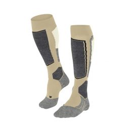 Skarpetki damskie Falke Intermediate. Białe skarpety damskie Falke, bez wzorów, z materiału. Za 188.50 zł.