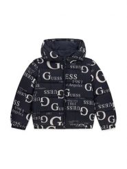 Guess Kurtka zimowa H6BL05 W4160 Granatowy Oversize. Niebieskie buty zimowe dziewczęce Guess, z aplikacjami, z syntetyku, bez zapięcia. Za 394.99 zł.