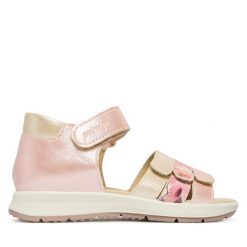 Sandały Primigi. Czerwone sandały dziewczęce Primigi, bez zapięcia. Za 209.99 zł.