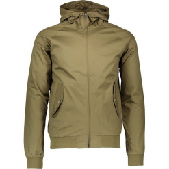 Kurtka przejściowa "Hooded Harrington" w kolorze khaki. Brązowe kurtki męskie Ben Sherman. W wyprzedaży za 260.95 zł.