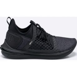 Puma - Buty Ignite Limitless Sr Netfit. Czarne buty sportowe męskie Puma, z gumy. W wyprzedaży za 399.90 zł.