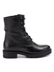 Geox Trapery D Hoara E D94FTE 00085 C9999 Czarny. Czarne śniegowce i trapery damskie Geox, ze skóry. Za 389.99 zł.