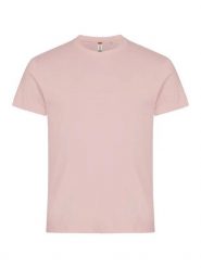 Clique Basic-T T-shirt męska dopasowany krój. Czerwone t-shirty męskie CLIQUE, m, bez wzorów, z bawełny, bez kołnierzyka. Za 81.37 zł.