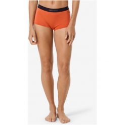 Bokserki SUPER.NATURAL W TUNDRA175 BOYFRIEND HIPSTER. Brązowe bokserki damskie super.natural, l, bez wzorów, z elastanu. Za 159.99 zł.