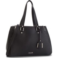Torebka LIU JO - L Double Zip Satchel N68012 E0033 Nero 22222. Torebki do ręki damskie marki Liu Jo. W wyprzedaży za 409.00 zł.