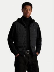 Polo Ralph Lauren Kurtka przejściowa 710981485001 Czarny Regular Fit. Czarne kurtki męskie Polo Ralph Lauren, m, bez wzorów, z bawełny, bez kaptura. Za 1,199.00 zł.