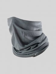4F Bandana uniseks - szara Uniwersalny. Szare szaliki męskie 4f, bez wzorów, z dzianiny. Za 19.99 zł.