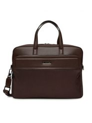 Gino Rossi Torba na laptopa 05A11192-1 Brązowy. Brązowe torby na laptopa damskie Gino Rossi, bez wzorów, z materiału. Za 279.99 zł.