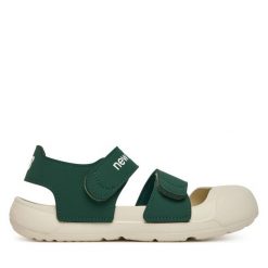 Sandały New Balance. Zielone sandały chłopięce New Balance, bez zapięcia. Za 179.99 zł.