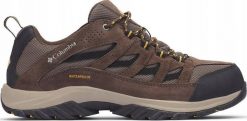 Columbia Crestwood Waterproof 2100651255 Brązowe 43. Brązowe trekkingi męskie Columbia. Za 349.98 zł.