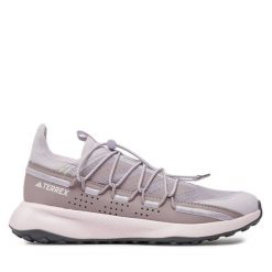 Trekkingi adidas. Fioletowe obuwie sportowe damskie Adidas, trekkingowe. Za 279.99 zł.
