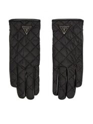 Guess Rękawiczki Damskie AW5187 NYL02 Czarny. Czarne rękawiczki damskie Guess, z aplikacjami, z dzianiny. Za 269.99 zł.