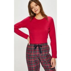 Tommy Hilfiger - Piżama. Czerwone piżamy damskie Tommy Hilfiger, z bawełny. Za 349.90 zł.