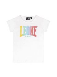 Koszulka z bawełna na czas wolny na co dzień. Białe koszulki sportowe damskie LEONE 1947 APPAREL, bez wzorów, z bawełny, bez kołnierzyka, bez ramiączek, na fitness i siłownię. Za 218.92 zł.