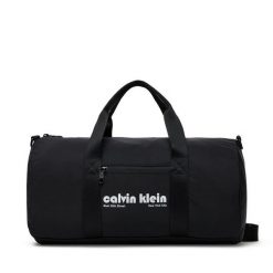 Torba Calvin Klein Jeans. Czarne torby sportowe męskie Calvin Klein Jeans, bez wzorów, z jeansu, małe. Za 269.99 zł.