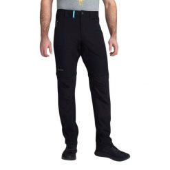 Męskie spodnie outdoorowe Kilpi HOSIO-M. Czarne spodnie sportowe męskie Kilpi, na lato, m, bez wzorów, z nylonu, trekkingowe. Za 318.77 zł.