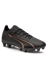 Puma Buty do piłki nożnej Ultra Match Fg/Ag 10775402 02 Czarny. Czarne buty sportowe męskie Puma, ze skóry, bez zapięcia. Za 209.99 zł.