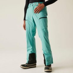 Spodnie narciarskie męskie z membraną Baseplate II Dare 2b. Niebieskie spodnie snowboardowe męskie Dare 2b, m, bez wzorów, z tkaniny, narciarskie. W wyprzedaży za 449.99 zł.