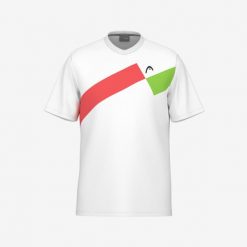 Koszulka dla dzieci Head Topspin. Czerwone t-shirty dla chłopców Head, bez wzorów, bez ramiączek. W wyprzedaży za 171.00 zł.