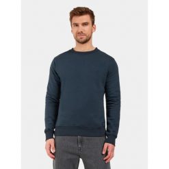 Bluza Didriksons Fyn. Niebieskie bluzy męskie Didriksons, l, bez wzorów, z materiału, bez kaptura. Za 332.50 zł.