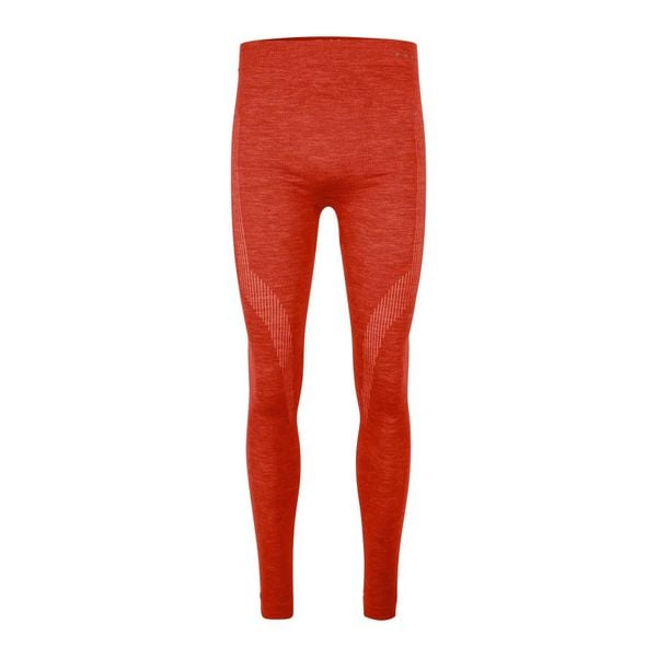 Legginsy Falke Wool-Tech. Czerwone legginsy sportowe męskie Falke, s, bez wzorów, z elastanu, długie. Za 433.00 zł.