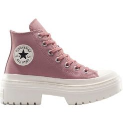 Buty sportowe Converse Chuck Taylor All Star Lugged Heel Platform. Fioletowe obuwie sportowe damskie Converse, bez wzorów. Za 490.00 zł.