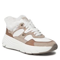 Sneakersy Geox. Zielone trampki i tenisówki chłopięce Geox, bez wzorów, bez zapięcia. Za 269.99 zł.