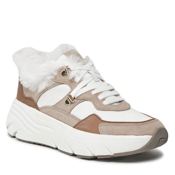Sneakersy Geox. Zielone trampki i tenisówki chłopięce Geox, bez wzorów, bez zapięcia. Za 242.99 zł.