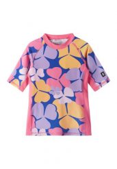 Koszulka dziewczęca Reima Joonia. Brązowe t-shirty i topy dla dziewczynek Reima, bez wzorów, z elastanu, bez ramiączek. Za 170.49 zł.