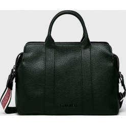 Calvin Klein - Torebka. Czarne torby na ramię damskie Calvin Klein. Za 699.90 zł.