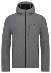 Męska kurtka softshell Loap Luskan szara 2XL. Szare kurtki męskie ÀLG, na zimę, m, bez wzorów, z elastanu, klasyczne, bez kaptura. Za 183.77 zł.