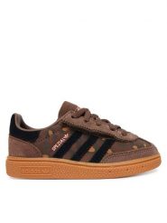 Adidas Sneakersy Handball Spezial Comfort Closure Elastic Lace LA1381 Brązowy. Brązowe buty sportowe dziewczęce Adidas, bez wzorów, ze skóry, bez zapięcia, do piłki ręcznej. Za 259.99 zł.