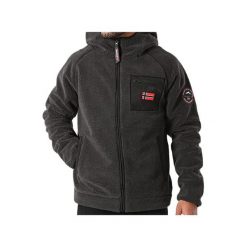 Kurtka turystyczna męska Geographical Norway Udaf. Czarne kurtki męskie Geographical Norway, m, bez wzorów, z poliesteru, sportowe, z kapturem. Za 304.70 zł.