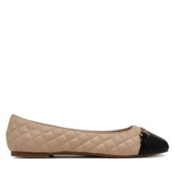 Baleriny Aldo. Brązowe baleriny damskie Aldo, bez wzorów, bez obcasa. Za 229.99 zł.