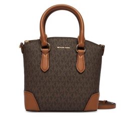 Torebka MICHAEL Michael Kors. Brązowe torebki do ręki damskie MICHAEL Michael Kors, bez wzorów, klasyczne, bez dodatków. Za 859.99 zł.