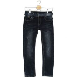 Granatowe Jeansy On the Street. Niebieskie jeansy dla chłopców Born2be. Za 29.99 zł.
