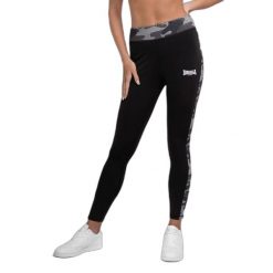 Damskie legginsy Lonsdale Dorrery. Czarne legginsy sportowe damskie Lonsdale, xl, bez wzorów, z materiału, na fitness i siłownię. Za 214.50 zł.