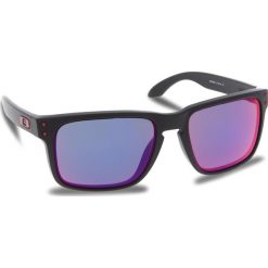 Okulary przeciwsłoneczne OAKLEY - Holbrook OO9102-36 Matte Black/Red Iridium. Czarne okulary przeciwsłoneczne męskie Oakley, z tworzywa sztucznego. W wyprzedaży za 449.00 zł.