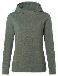 Sweter damski Tuenno. Niebieskie swetry damskie Vaude, na jesień, bez wzorów, z dżerseju, bez kołnierzyka, bez ramiączek, z kapturem. Za 319.00 zł.
