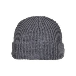 Fisherman Recycled Yarn Beanie. Czarne czapki i kapelusze damskie BUILD YOUR BRAND, bez wzorów. Za 57.99 zł.
