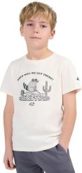 4f Koszulka dla chłopca 4F M2815 złamana biel 4FJWSS26TTSHM2815 11S 128cm. T-shirty dla chłopców 4f, bez wzorów, bez ramiączek. Za 39.98 zł.