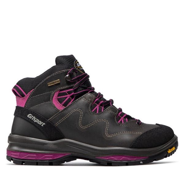 Trekkingi Grisport. Szare obuwie sportowe damskie Grisport, bez wzorów, trekkingowe. Za 379.99 zł.