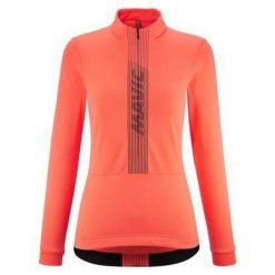 Damski jersey z długim rękawem Mavic Ksyrium. Czerwone bluzy sportowe damskie MAVIC, bez wzorów, z jersey, rowerowe. W wyprzedaży za 397.55 zł.