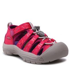 Sandały Keen. Czerwone sandały dziewczęce Keen, bez zapięcia. Za 179.99 zł.