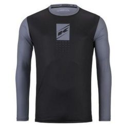 Dżersej z długim rękawem Kenny Elite. Szare bluzy męskie KENNY, z dżerseju, bez zapięcia, rowerowe. Za 231.50 zł.