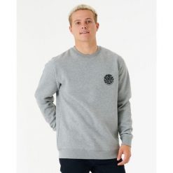 Rip Curl Wetsuit Icon Crew - Grey Marle. Szare bluzy męskie Rip Curl, bez wzorów, bez kaptura. Za 276.85 zł.
