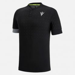 Polo Macron Prime Cc Emperor Korean Neck. Czarne koszulki polo męskie Macron, bez wzorów, bez kołnierzyka, bez ramiączek. Za 272.00 zł.